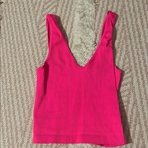 QUIET STORM PINK CROP TOP